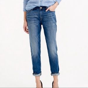 J Crew Broken in Boyfriend jeans